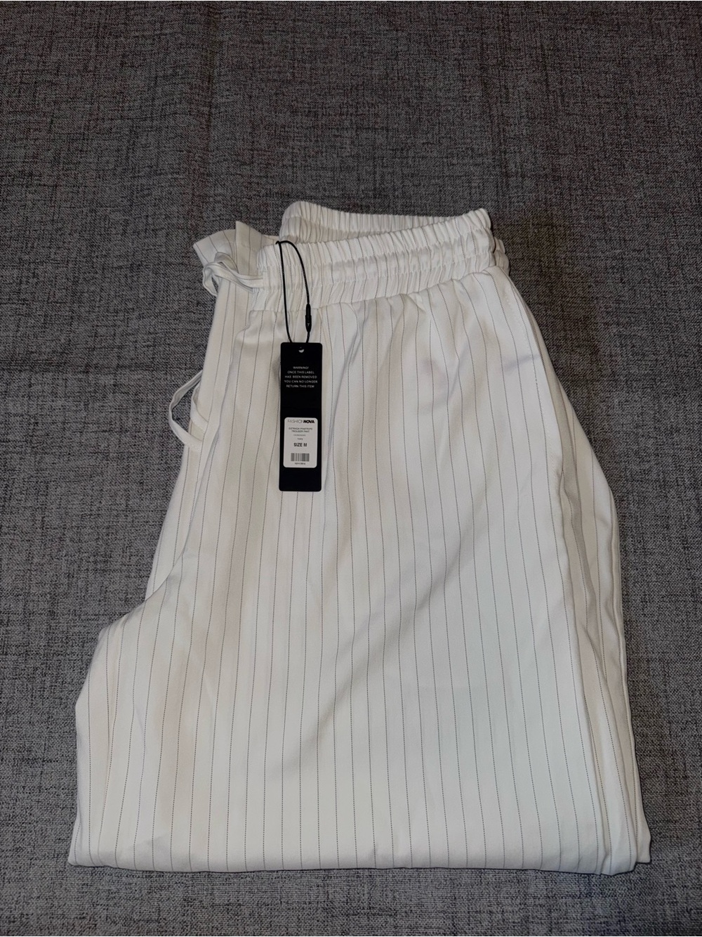 FASHION NOVA WHITE LENIN PANTS